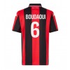 OGC Nice Hicham Boudaoui #6 Hemmakläder 2025-26 Kortärmad